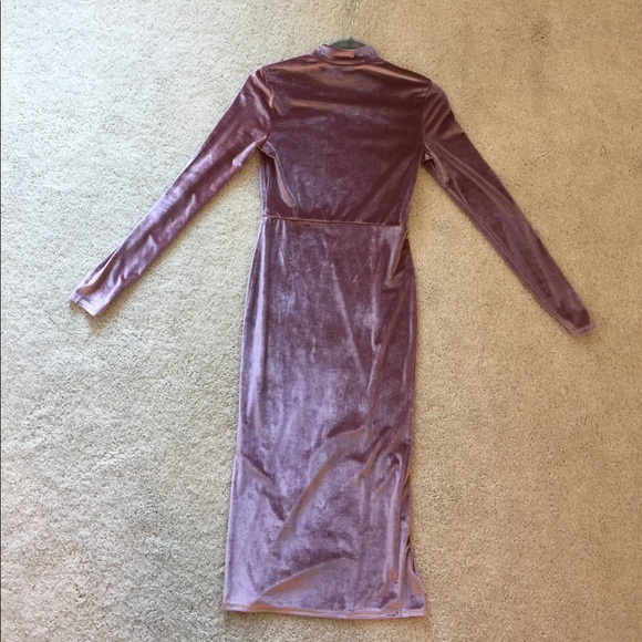 Re:named Velvet midi with slit - Picture 6 of 8